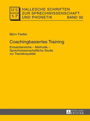 cover image of Coachingbasiertes Training